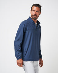 Wanderlust Quarter Zip Men|Golf/Mood Indigo