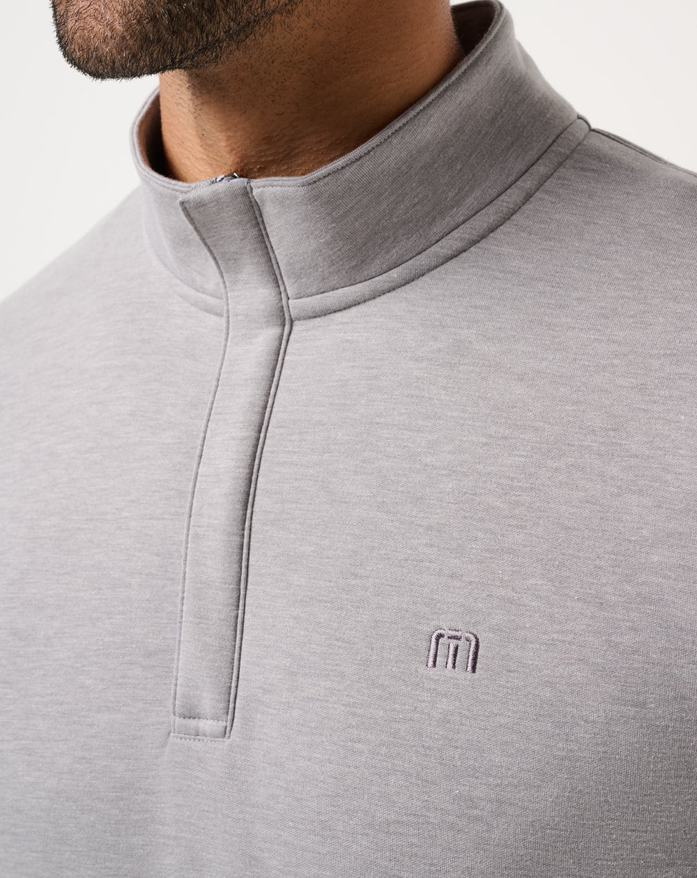Cloud Quarter Zip 2.0 Men|Golf|New/Heather Medium Grey