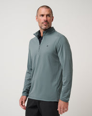Heater Pro Quarter Zip Men|Golf/Balsam Green