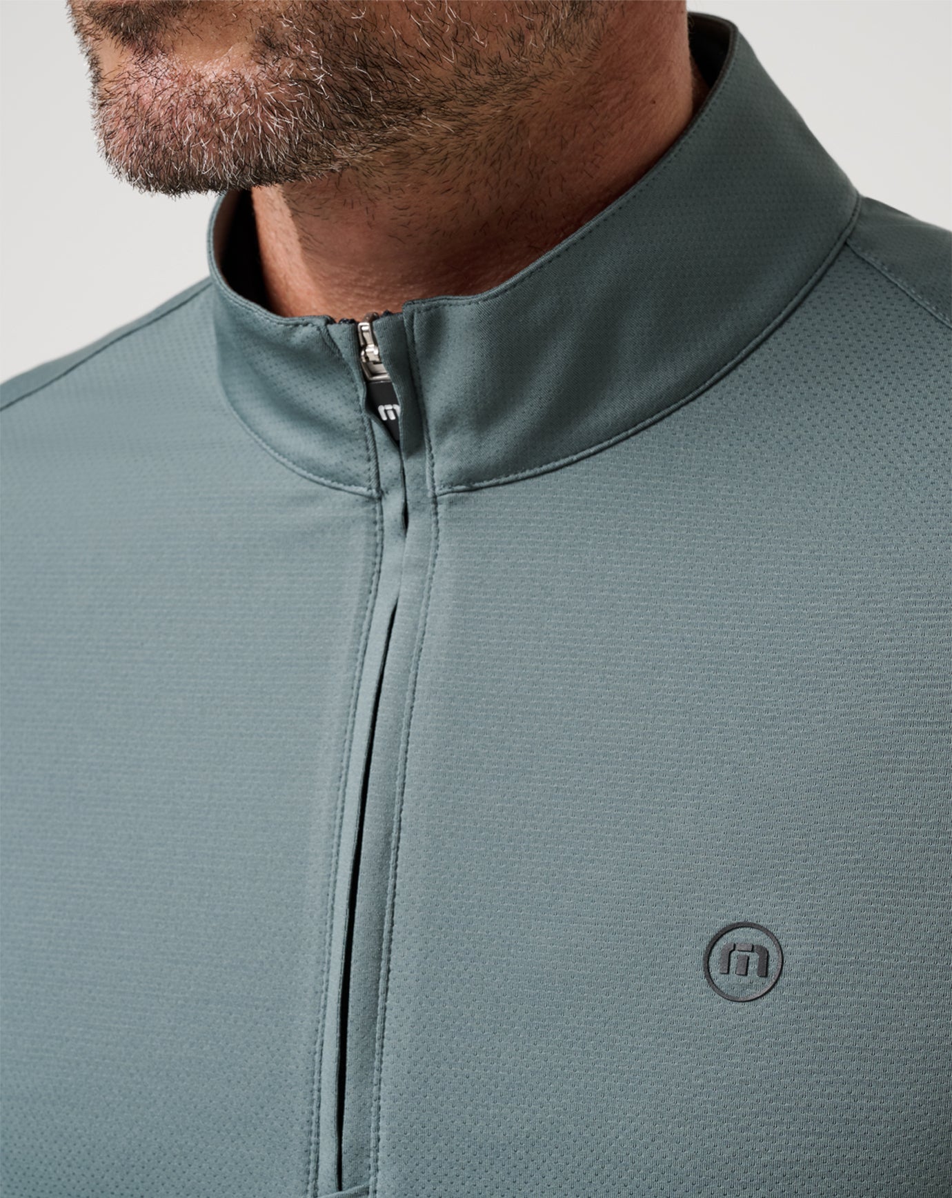Heater Pro Quarter Zip Men|Golf/Balsam Green