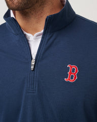 Boston Red Sox Time To Tailgate Quarter Zip Men|Game Day|New/Navy