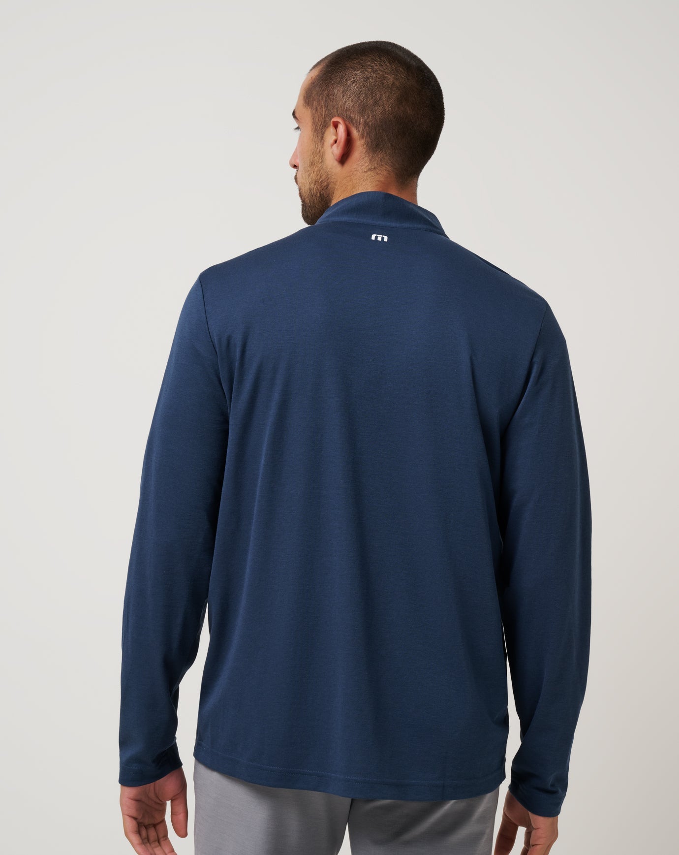 New York Yankees Time To Tailgate Quarter Zip Men|Game Day|New/Navy