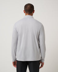 San Francisco Giants Time To Tailgate Quarter Zip Men|New/Heather Grey