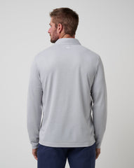 New York Yankees Time To Tailgate Quarter Zip Men|Game Day|New/Heather Grey