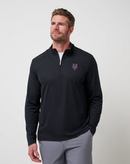New York Mets Time To Tailgate Quarter Zip Men|New/Black