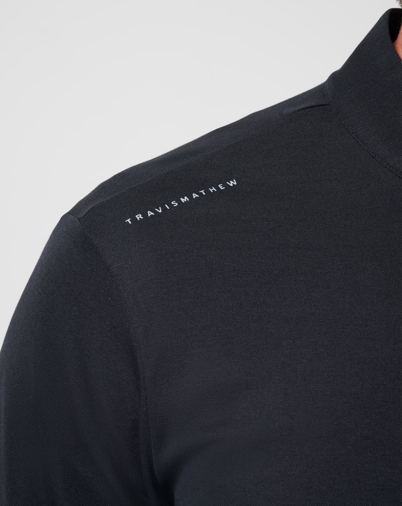 New York Mets Time To Tailgate Quarter Zip Men|New/Black