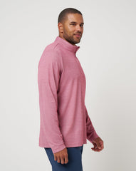 Cleveland Guardians Time To Tailgate Quarter Zip Men|Game Day|New/Heather Red