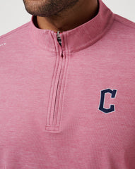 Cleveland Guardians Time To Tailgate Quarter Zip Men|Game Day|New/Heather Red