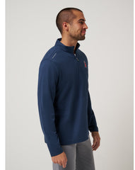 Los Angeles Angels Time To Tailgate Quarter Zip Men|New/Navy