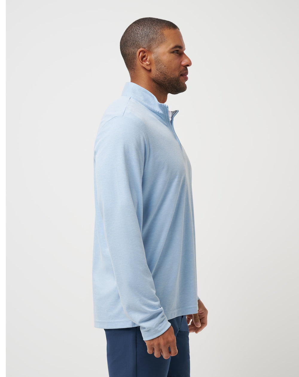 Minnesota Twins Time To Tailgate Quarter Zip Men|New/Heather Blue
