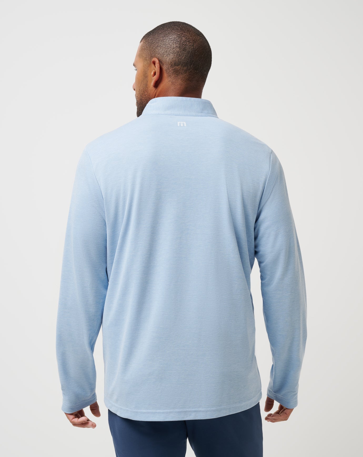 Minnesota Twins Time To Tailgate Quarter Zip Men|New/Heather Blue