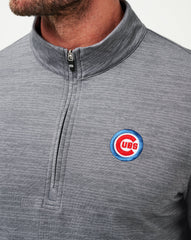 Chicago Cubs The Heater Quarter Zip Men|Game Day|New/Sleet/Quiet Shade