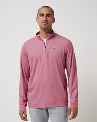 Washington Nationals Time To Tailgate Quarter Zip Men|New/Heather Red