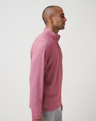 Washington Nationals Time To Tailgate Quarter Zip Men|New/Heather Red