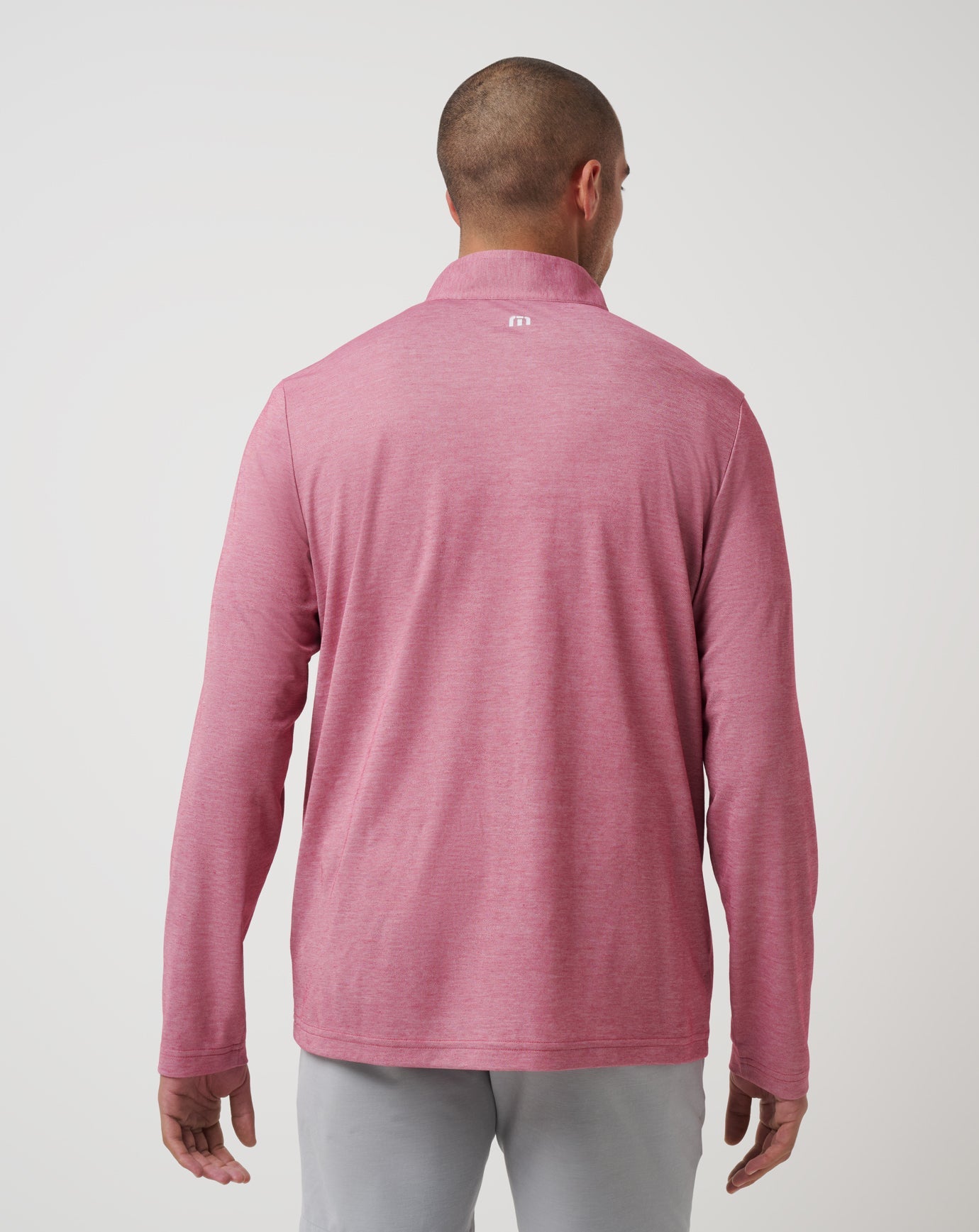 Washington Nationals Time To Tailgate Quarter Zip Men|New/Heather Red