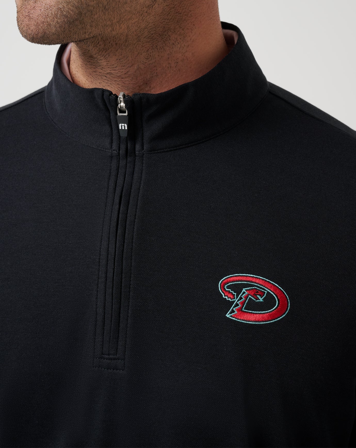 Arizona Diamondbacks Time To Tailgate Quarter Zip Men|New/Black