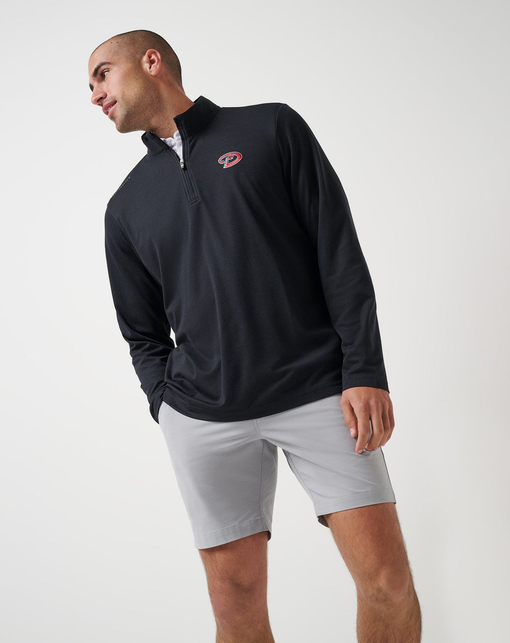 Arizona Diamondbacks Time To Tailgate Quarter Zip Men|New/Black