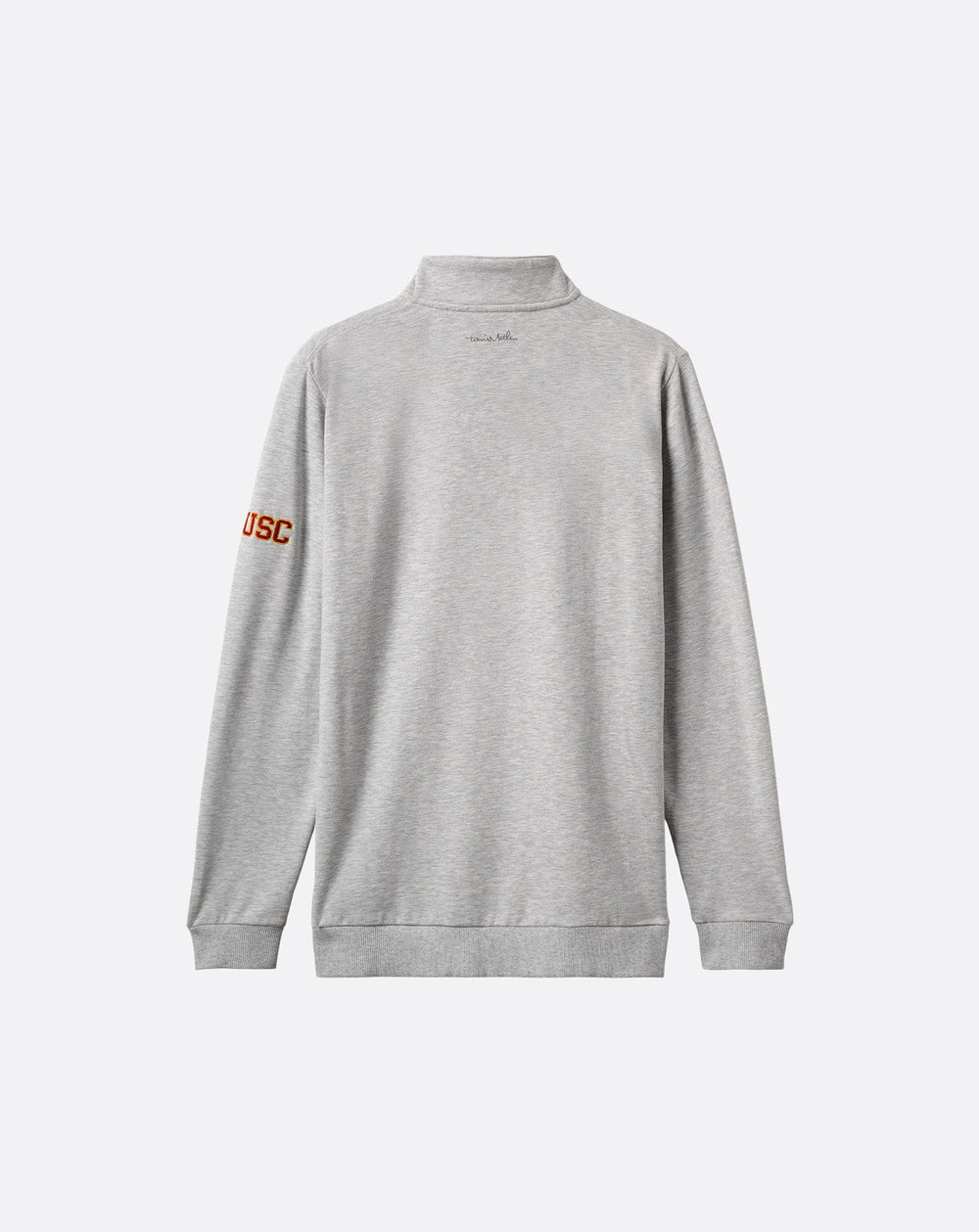 USC Cloud Quarter Zip 2.0 Men|Game Day|New/Heather Light Grey