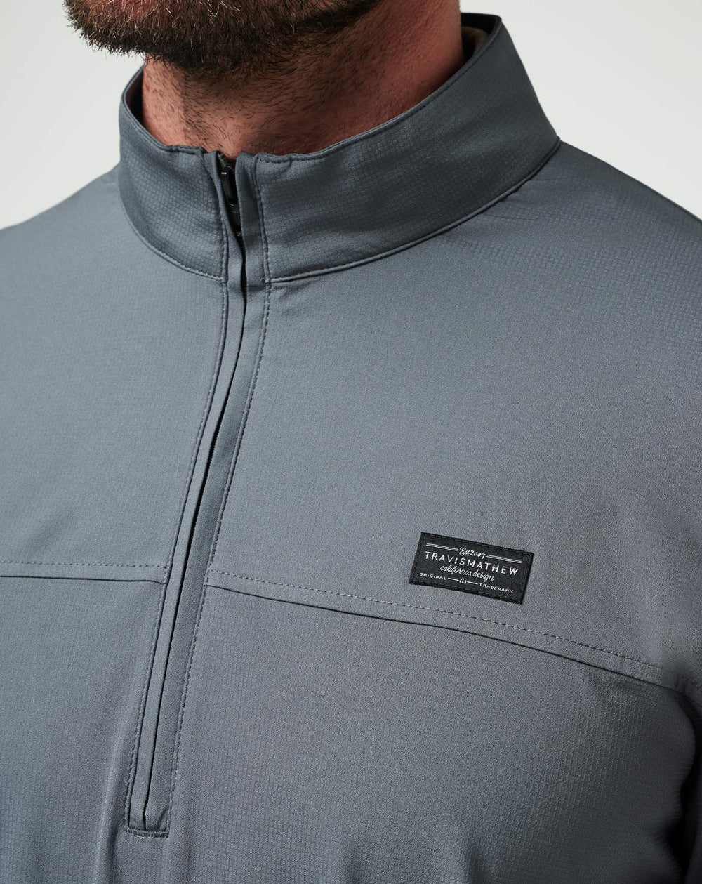 Wanderlust Quarter Zip Men|Golf/Quiet Shade