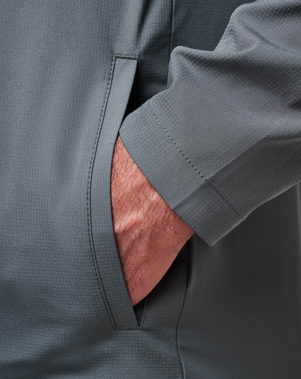Wanderlust Quarter Zip Men|Golf/Quiet Shade