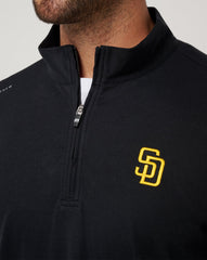 San Diego Padres Time To Tailgate Quarter Zip Men|Game Day|New/Black