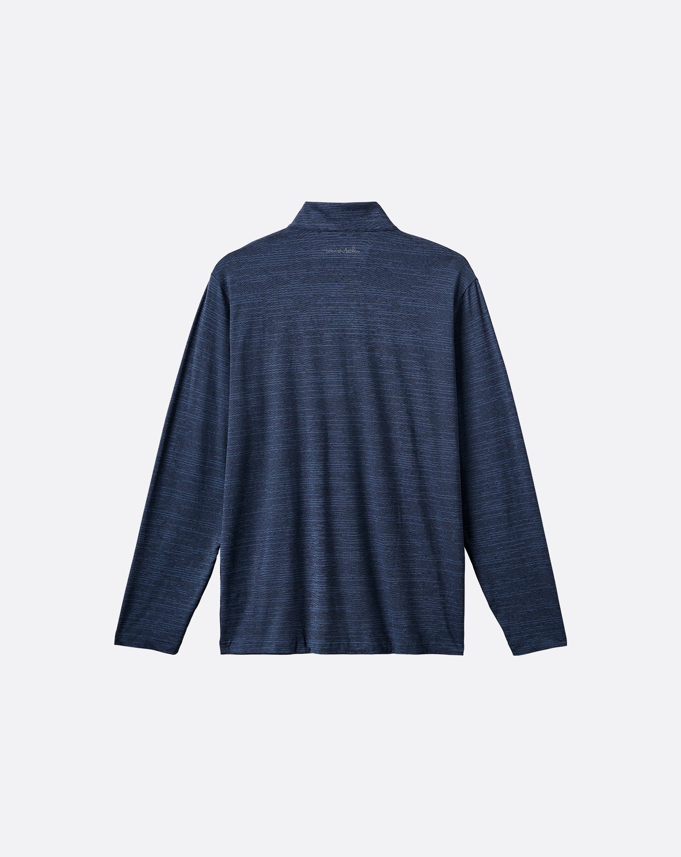 Atlanta Braves The Heater Quarter Zip Men|New/Vintage Indigo/Black