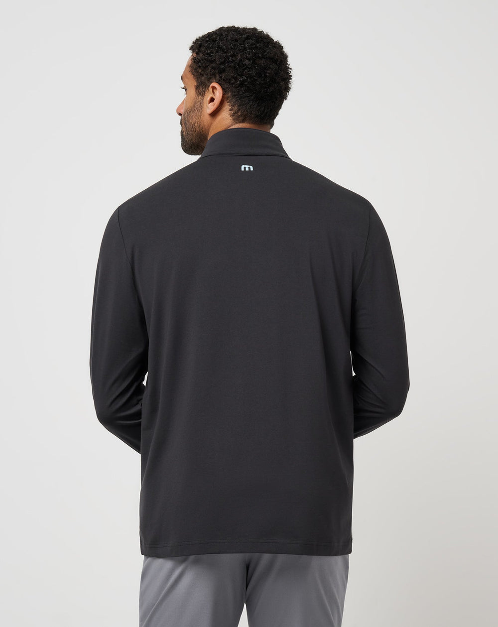 Nautical Adventure Quarter Zip Men|Golf/Black