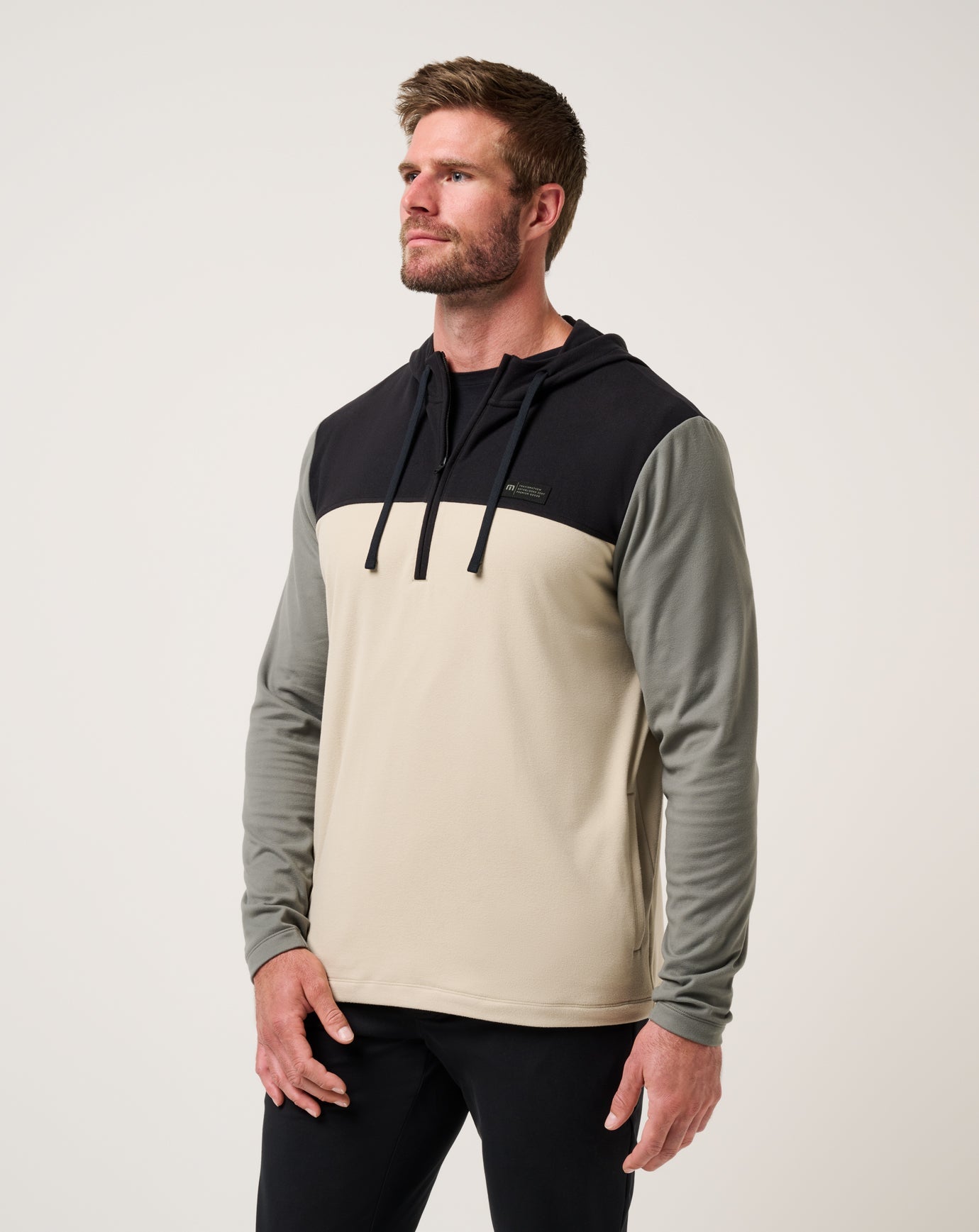 Brrrr Season Quarter Zip Men/Black