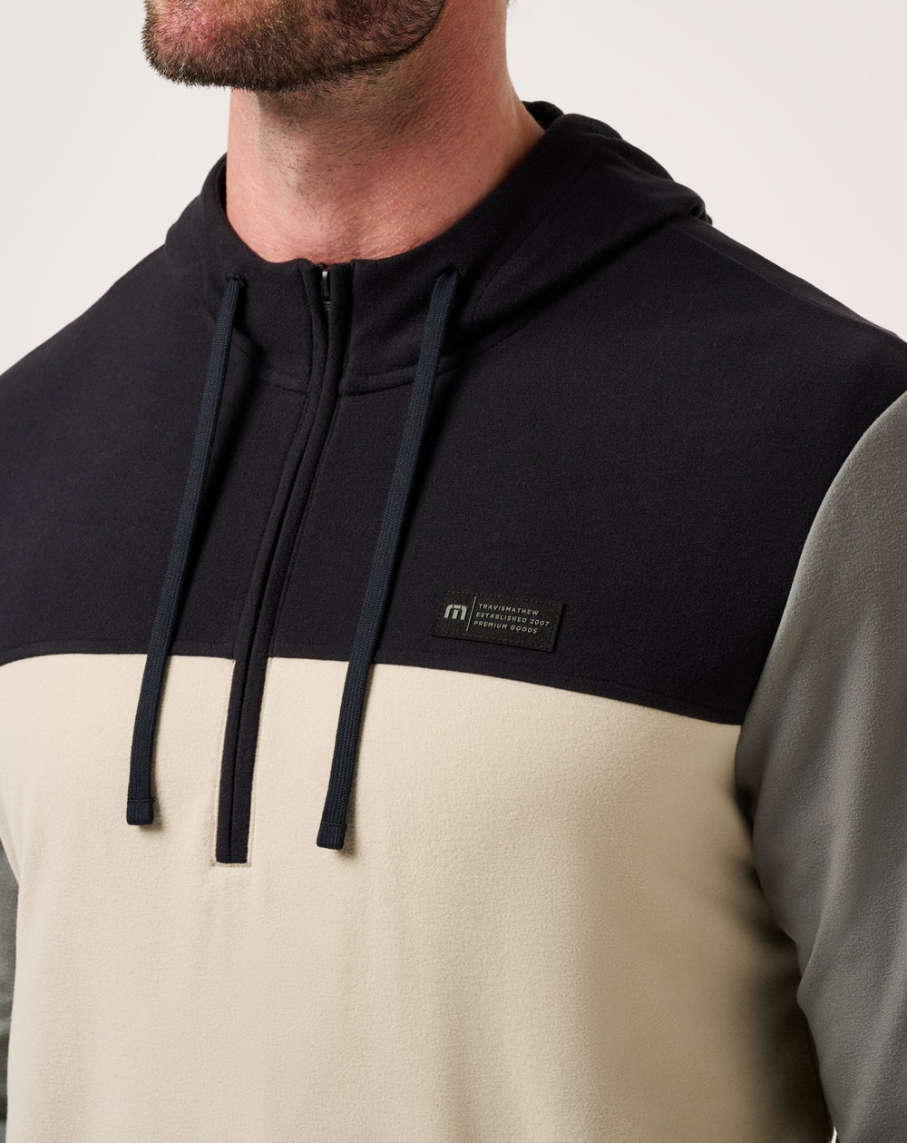 Brrrr Season Quarter Zip Men/Black