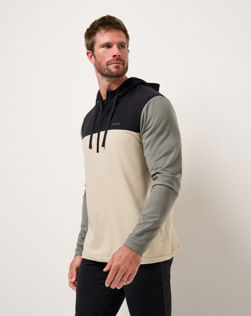 Brrrr Season Quarter Zip Men/Black