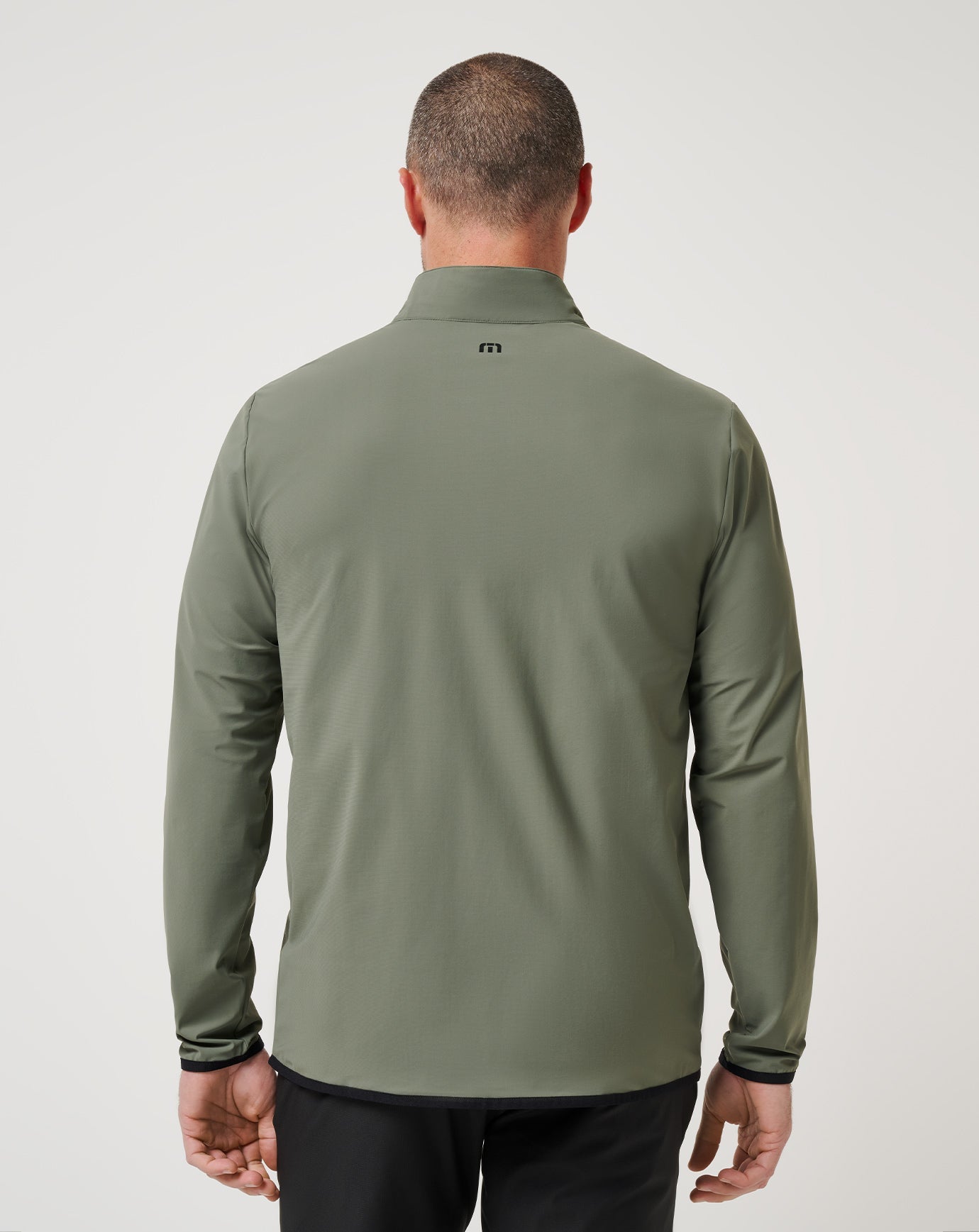 Jeep Tour Quarter Zip Men|Golf/Dark Olive