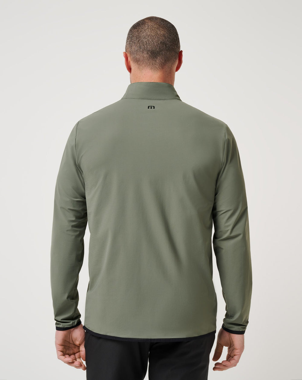 Jeep Tour Quarter Zip Men|Golf/Dark Olive