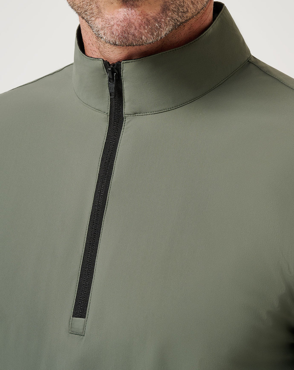 Jeep Tour Quarter Zip Men|Golf/Dark Olive