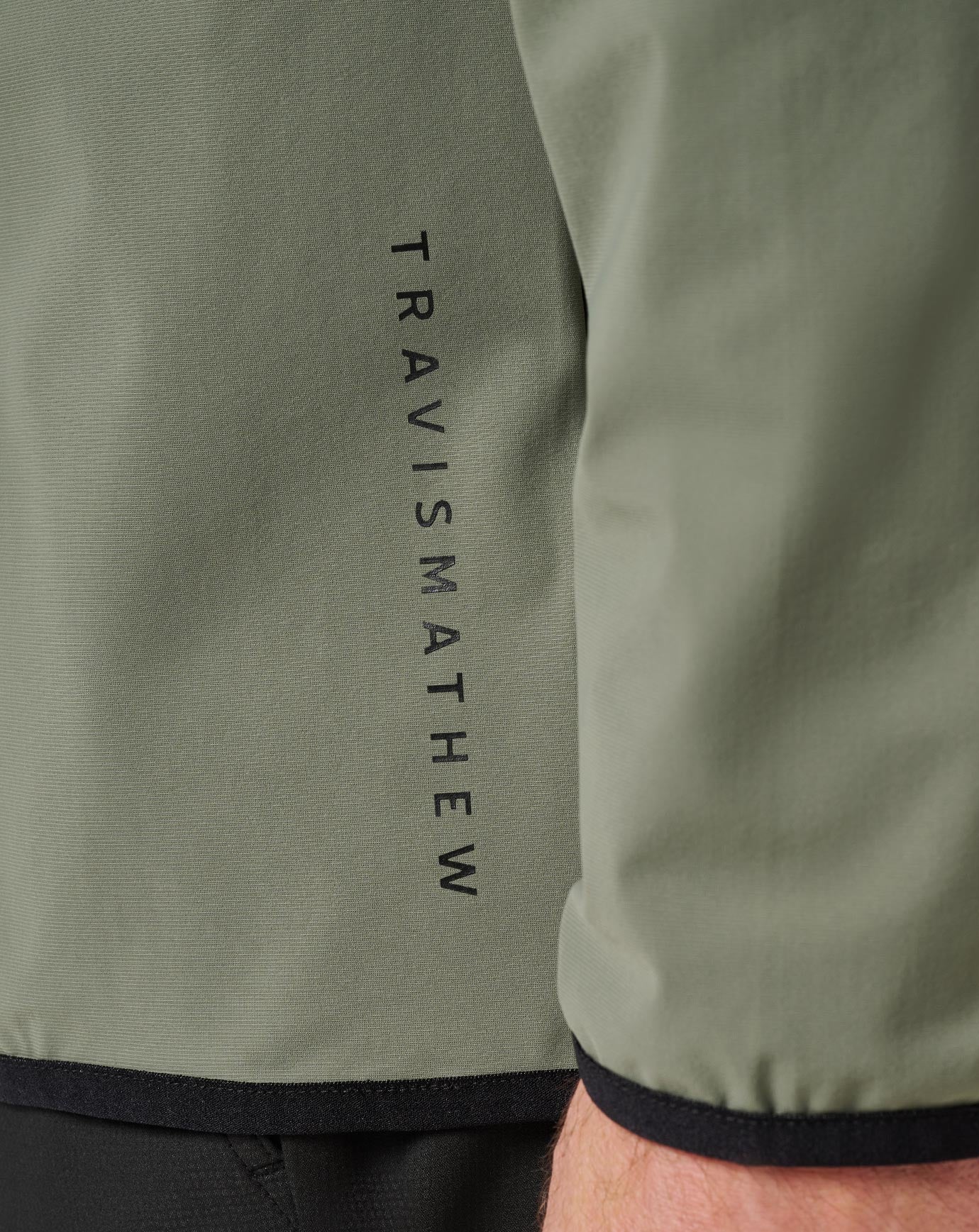 Jeep Tour Quarter Zip Men|Golf/Dark Olive