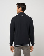 Happier Hour Quarter Zip Men/Black