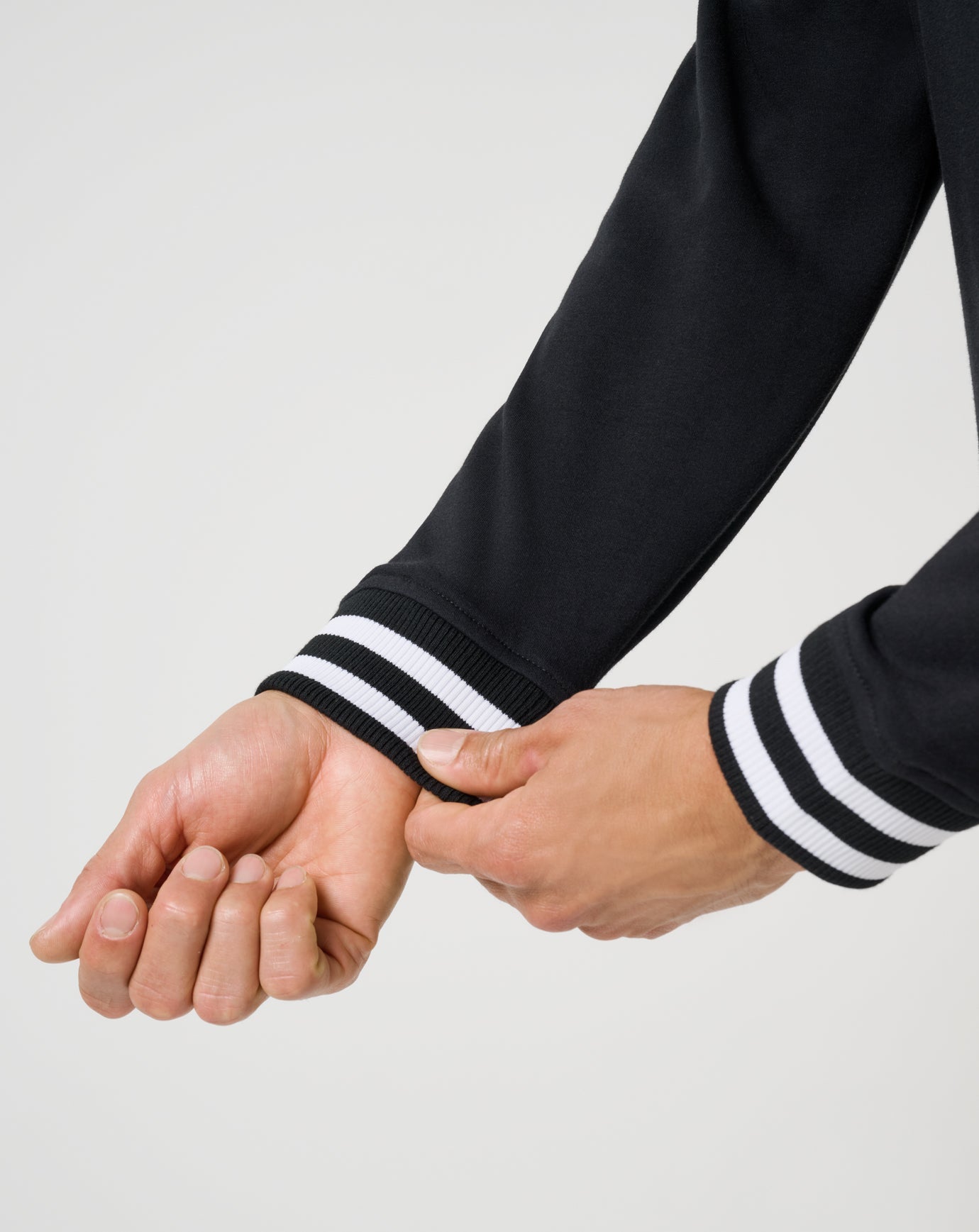 Happier Hour Quarter Zip Men/Black