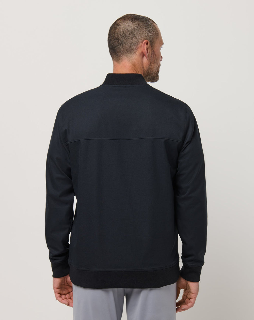 Highway Men Quarter Zip Men/Black