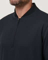 Highway Men Quarter Zip Men/Black