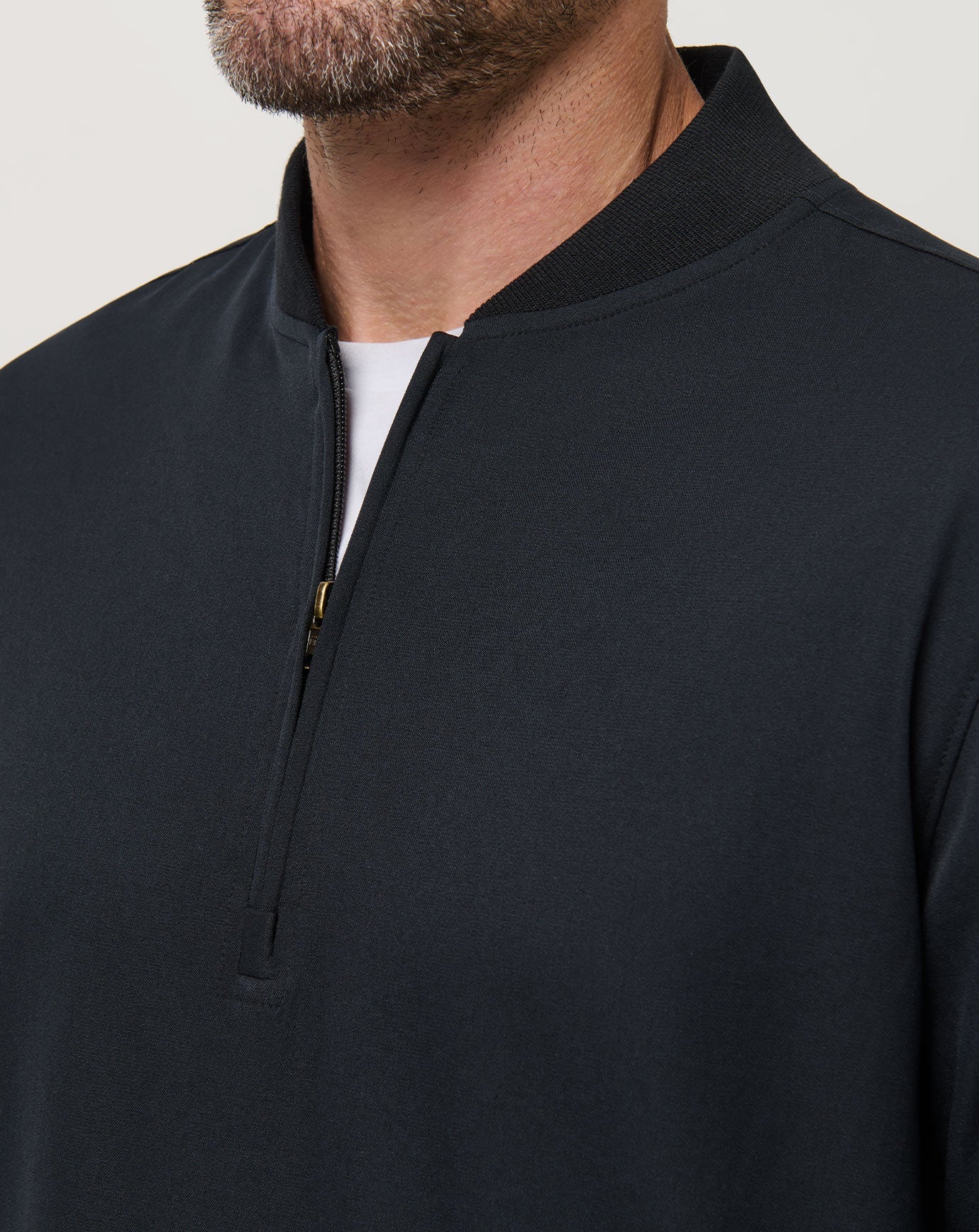 Highway Men Quarter Zip Men/Black