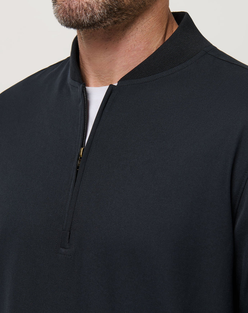 Highway Men Quarter Zip Men/Black