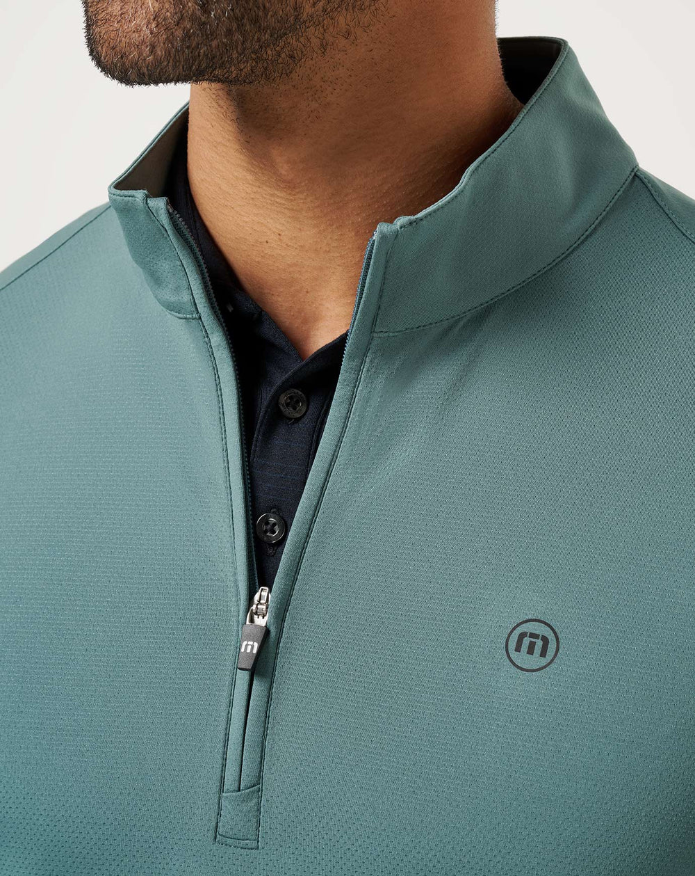Heater Pro Quarter Zip Men|Golf/Silver Pine