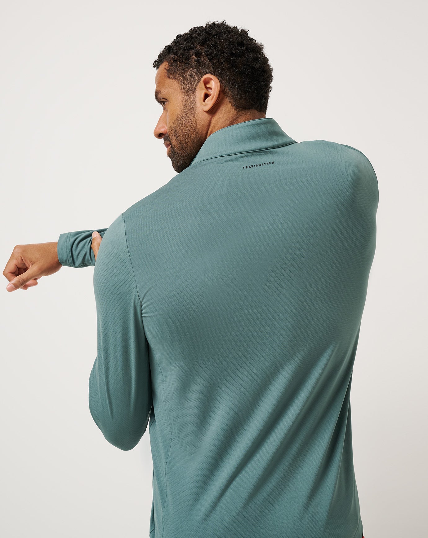 Heater Pro Quarter Zip Men|Golf/Silver Pine