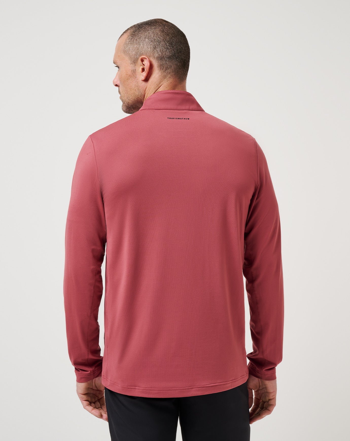 Heater Pro Quarter Zip Men|Golf/Roan Rouge