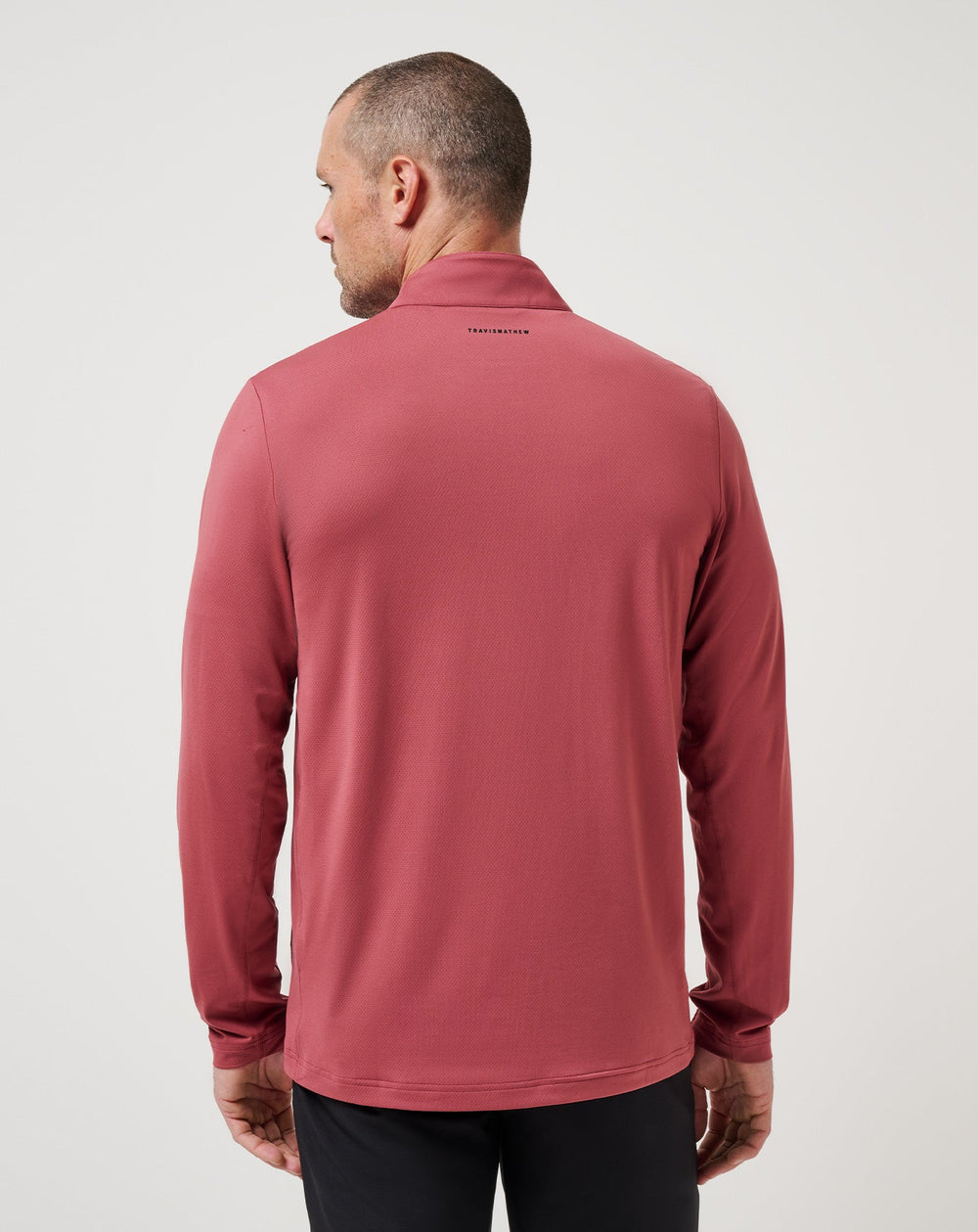 Heater Pro Quarter Zip Men|Golf/Roan Rouge