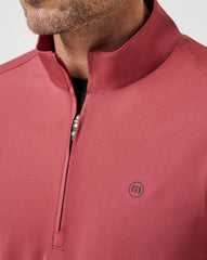 Heater Pro Quarter Zip Men|Golf/Roan Rouge