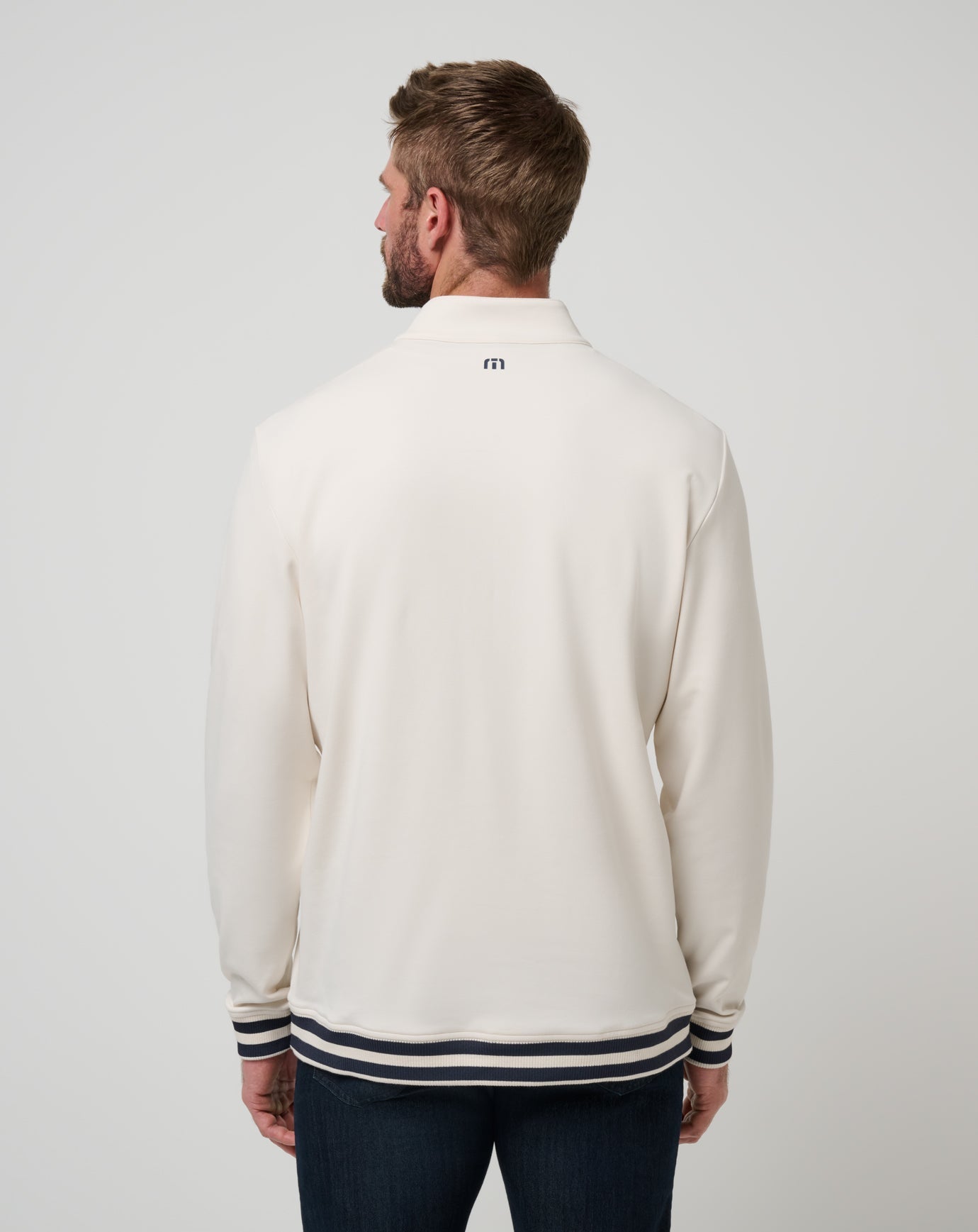 Happier Hour Quarter Zip Men/Birch