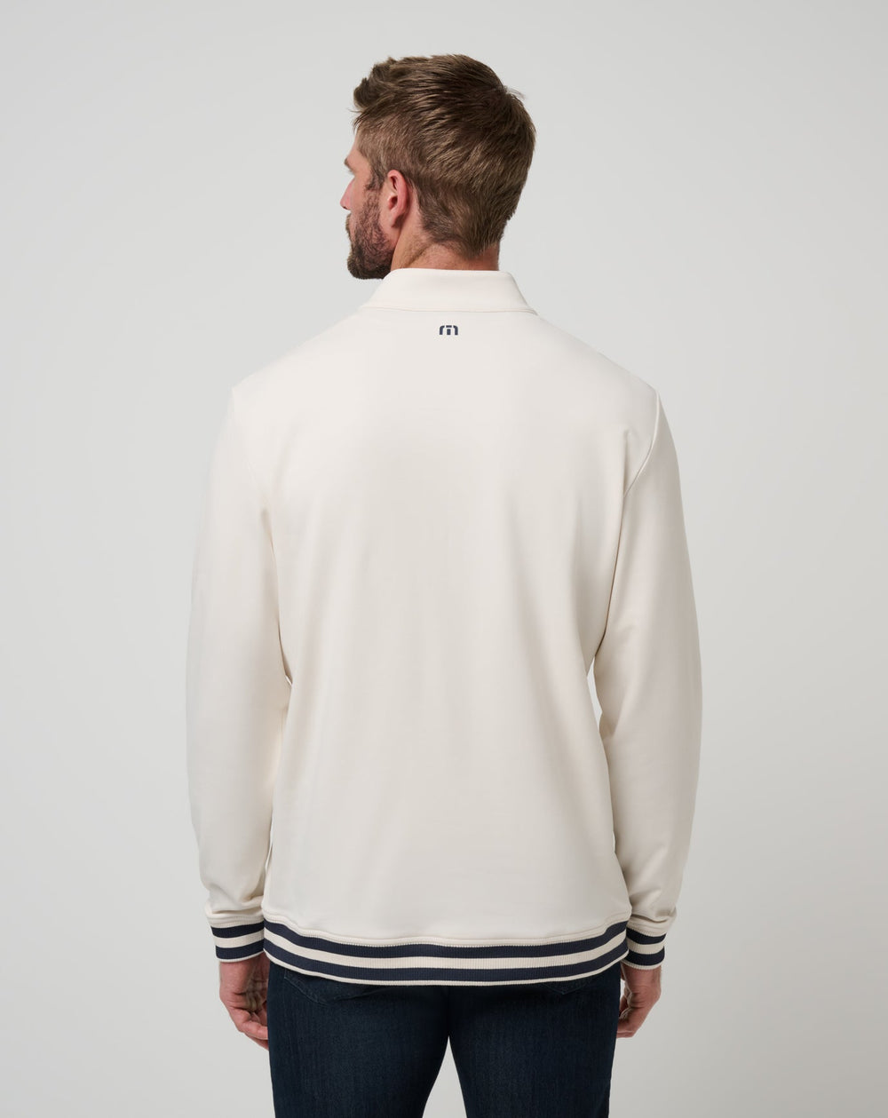 Happier Hour Quarter Zip Men/Birch