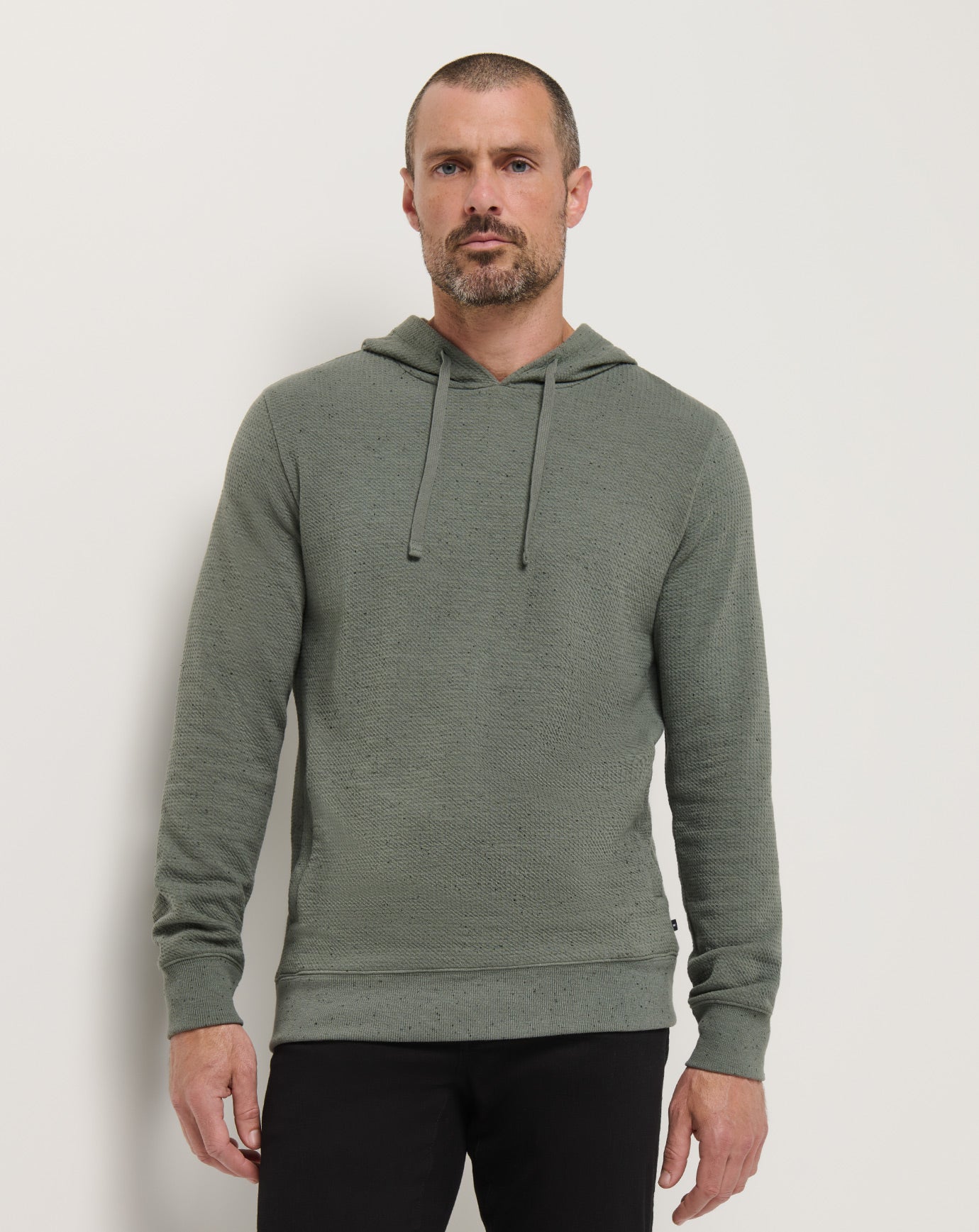 Cloud Waffle Hoodie Men/Dark Olive
