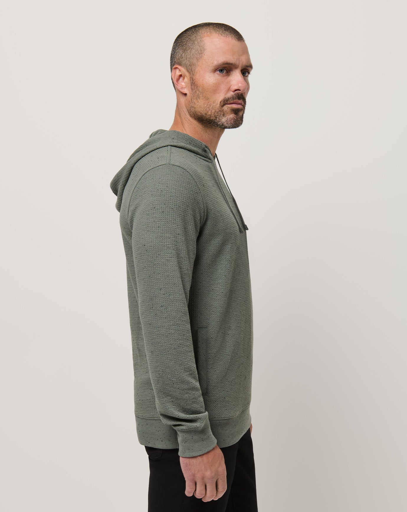 Cloud Waffle Hoodie Men/Dark Olive