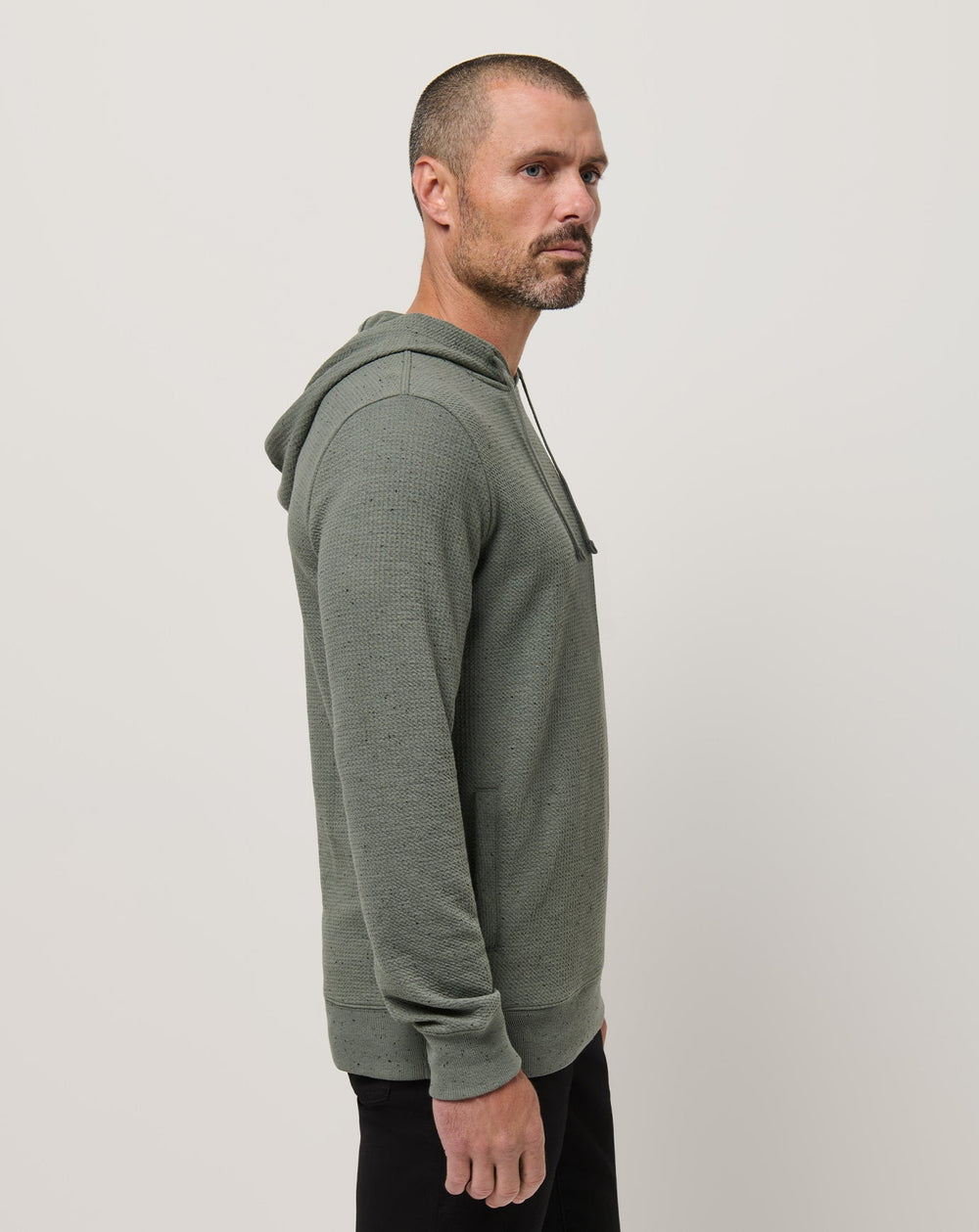 Cloud Waffle Hoodie Men/Dark Olive